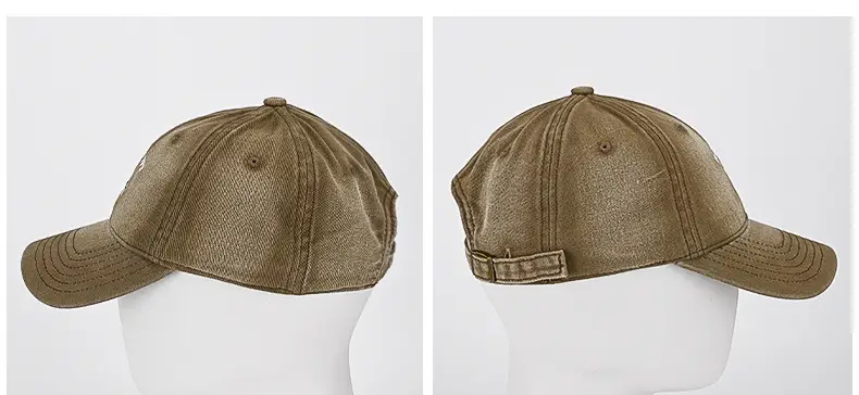 Pure Cotton Vintage Dog Cap with "Wacky Puppy" Embroidery — feature 13