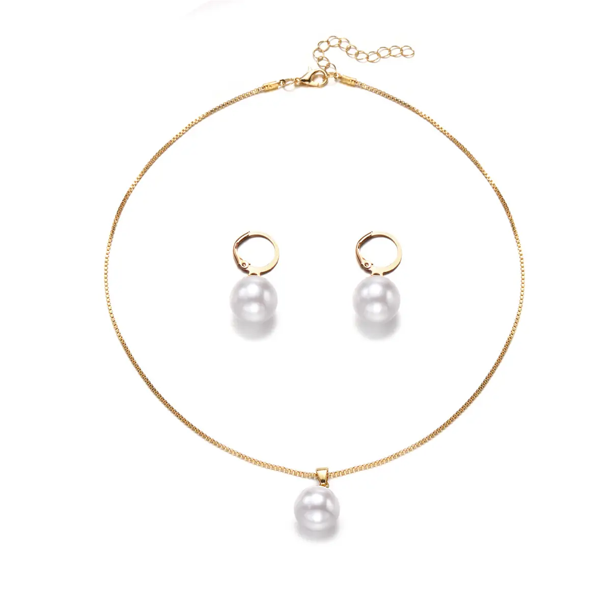 Pearl Pendant Necklace for Women's Elegant Jewelry