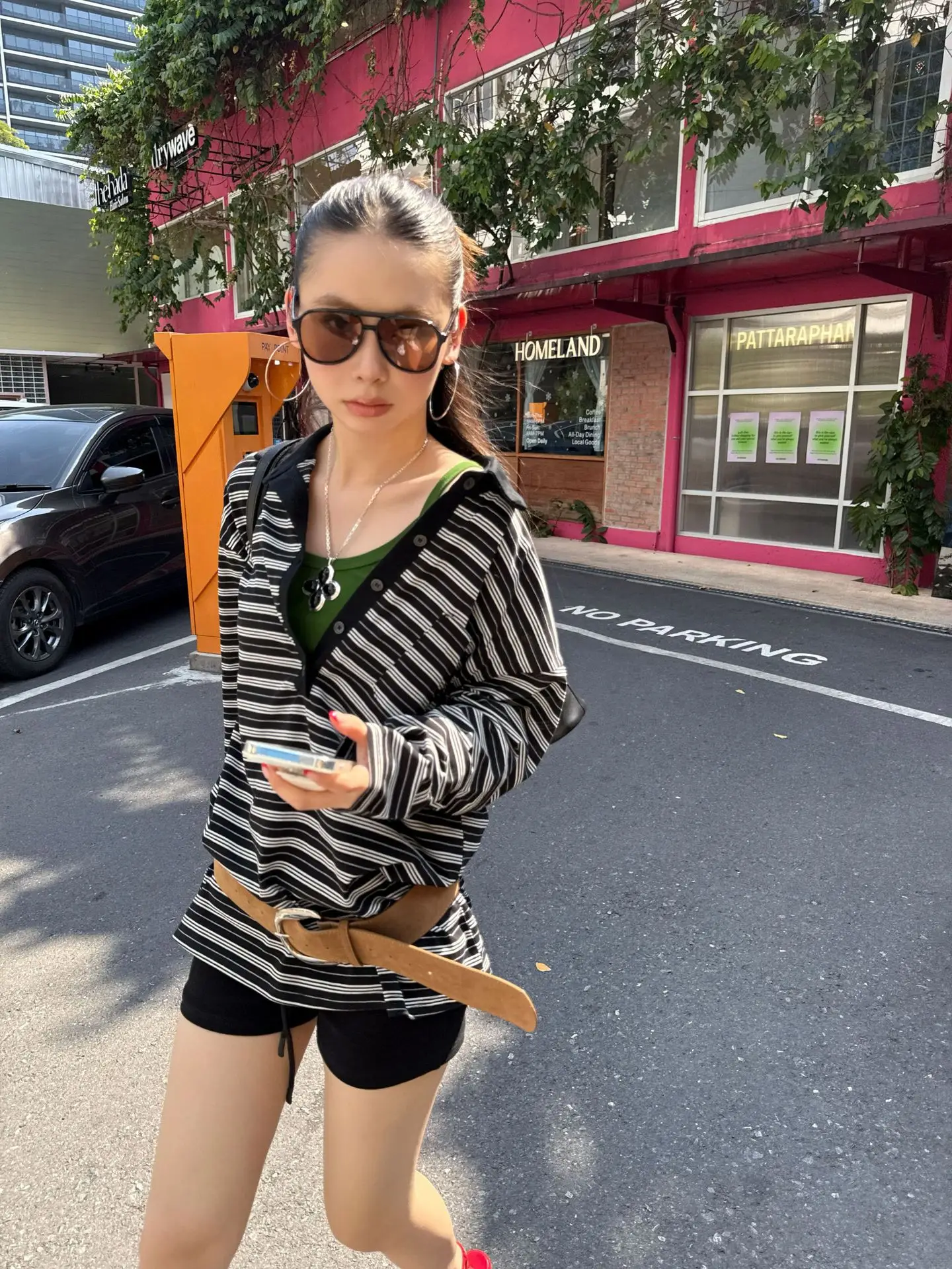 White Strappy Streetwear with Belt & Boots — feature 15