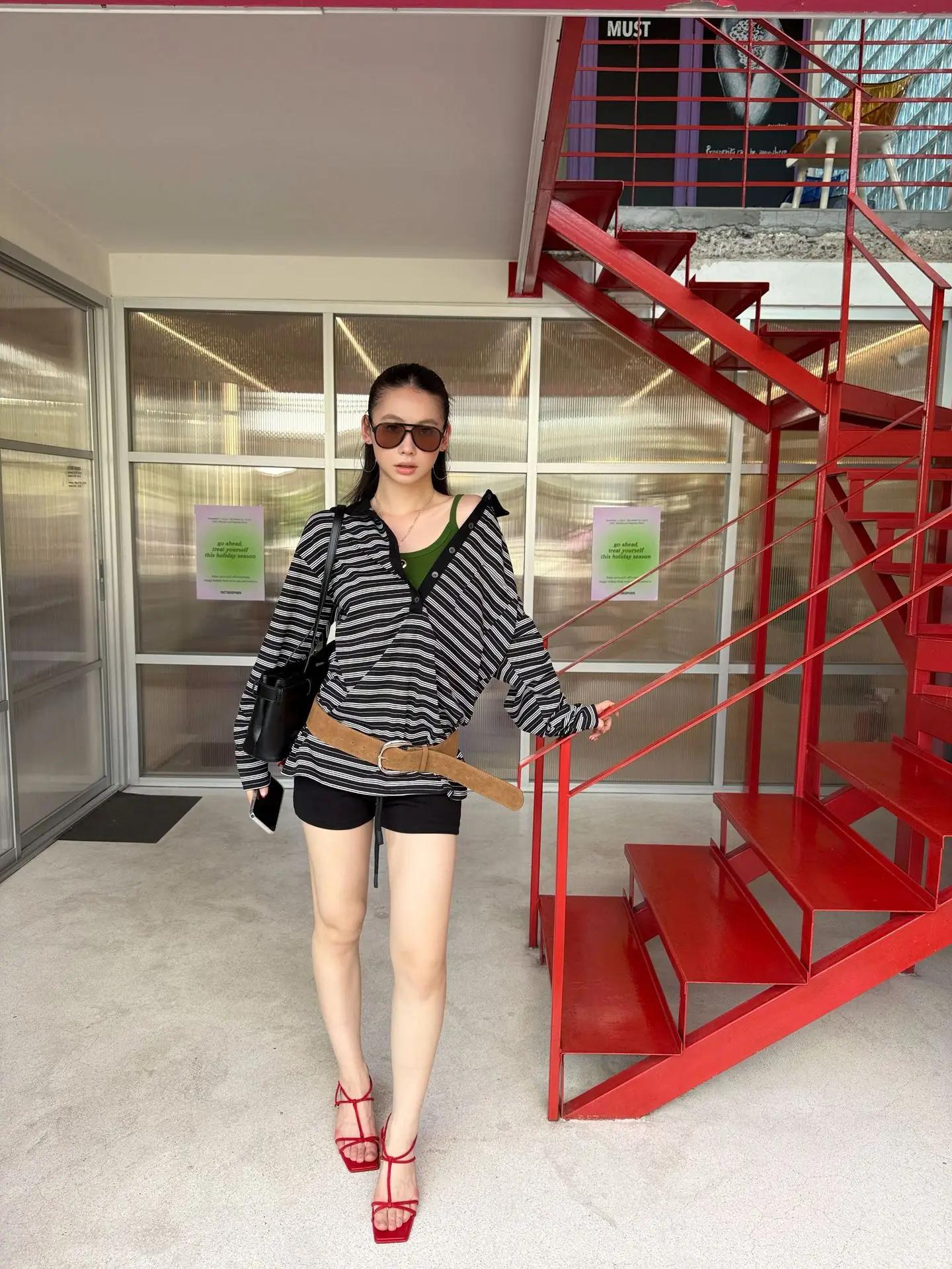 White Strappy Streetwear with Belt & Boots — feature 16