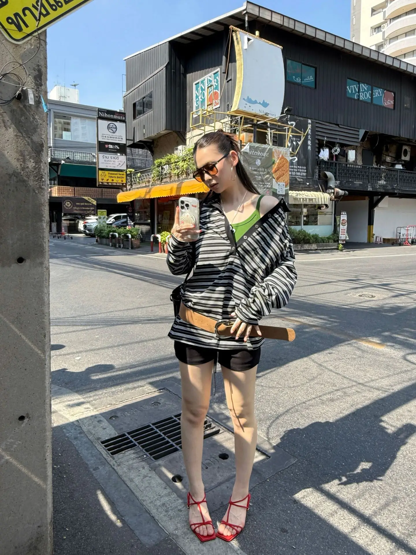 White Strappy Streetwear with Belt & Boots — feature 19