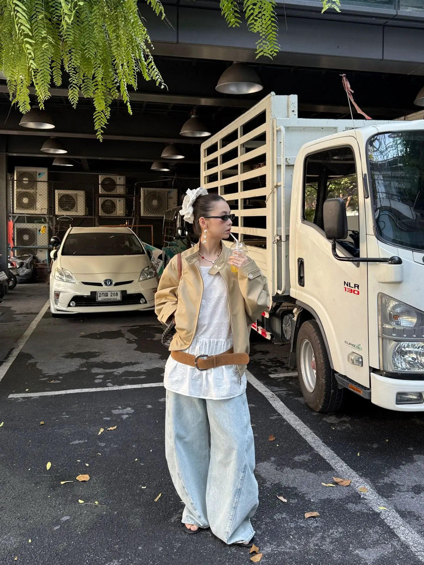 White Strappy Streetwear with Belt & Boots — feature 20