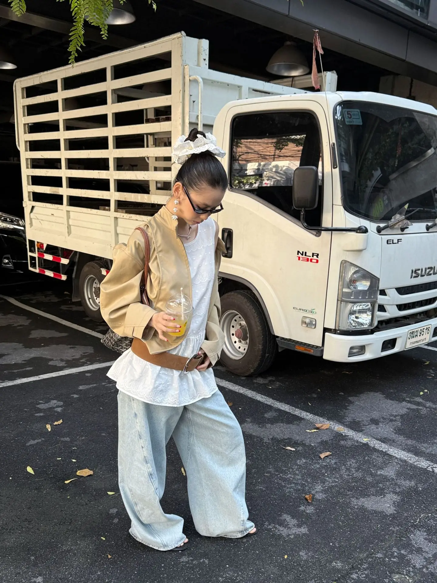 White Strappy Streetwear with Belt & Boots — feature 21