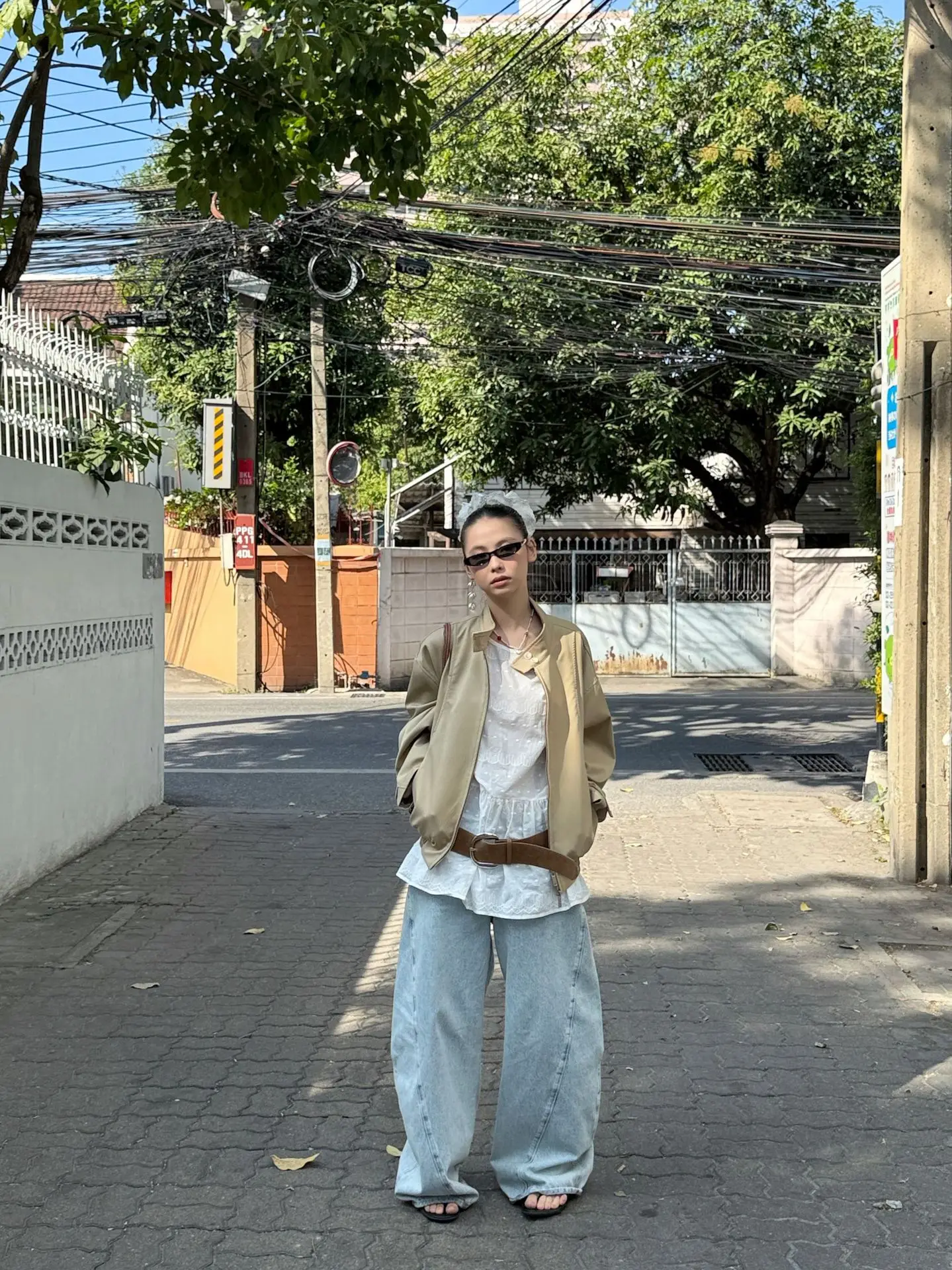 White Strappy Streetwear with Belt & Boots — feature 22