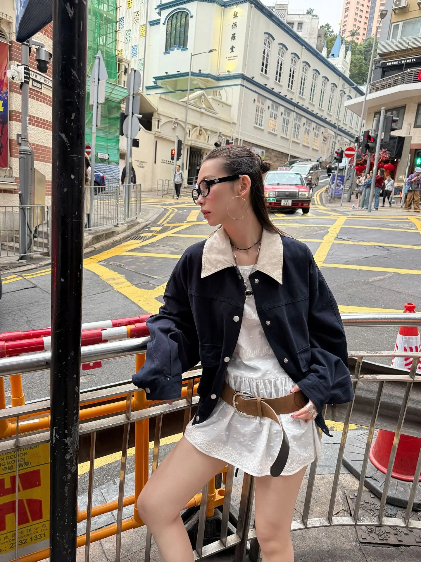 White Strappy Streetwear with Belt & Boots — feature 24