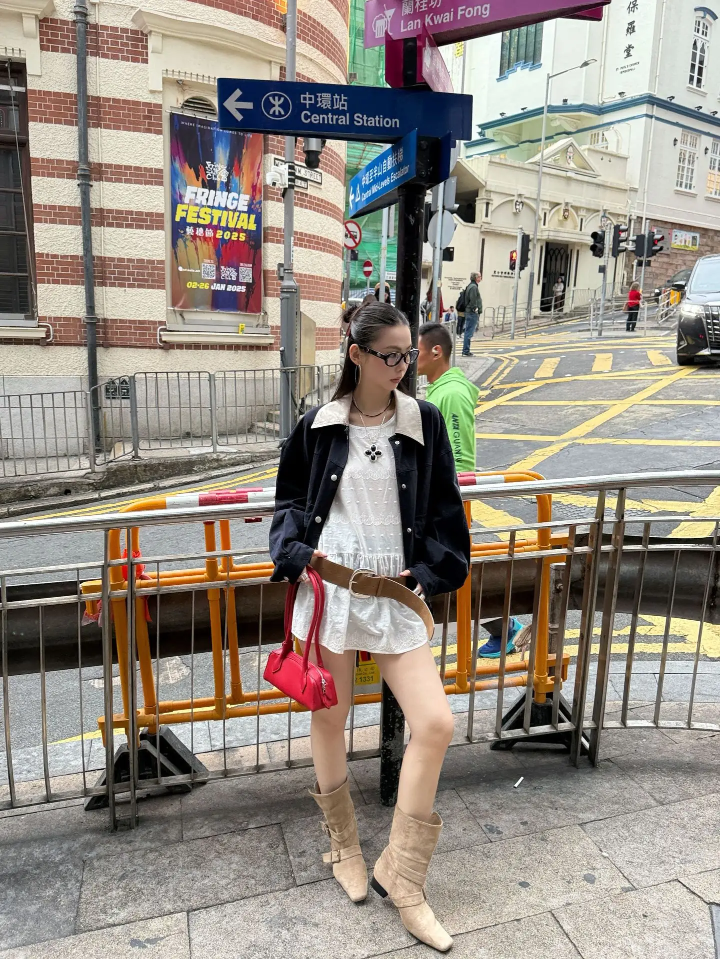 White Strappy Streetwear with Belt & Boots — feature 27