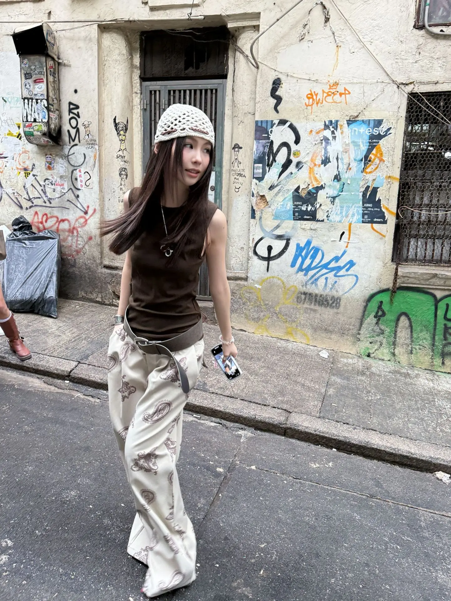 White Strappy Streetwear with Belt & Boots — feature 29