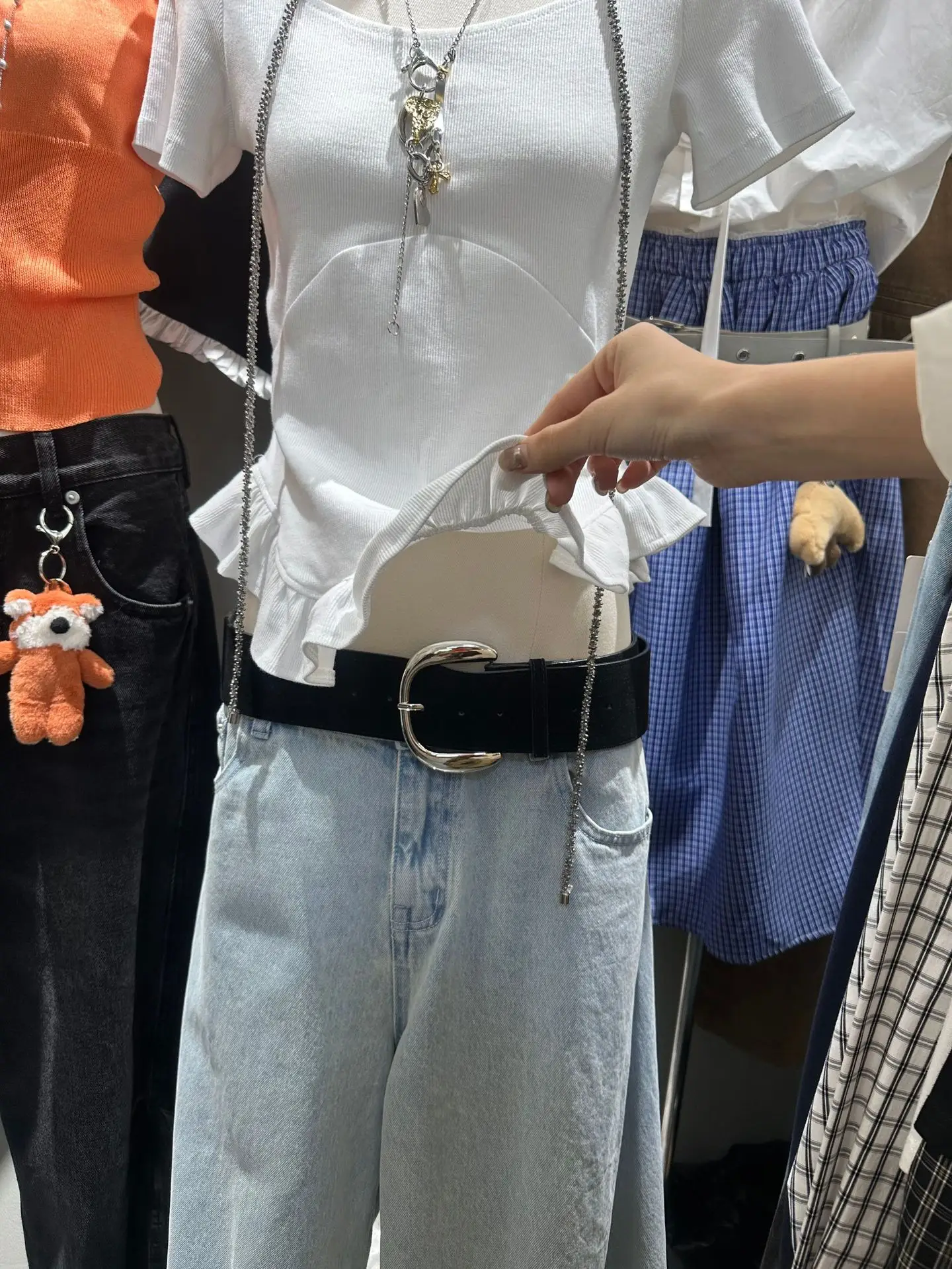 White Strappy Streetwear with Belt & Boots — feature 32