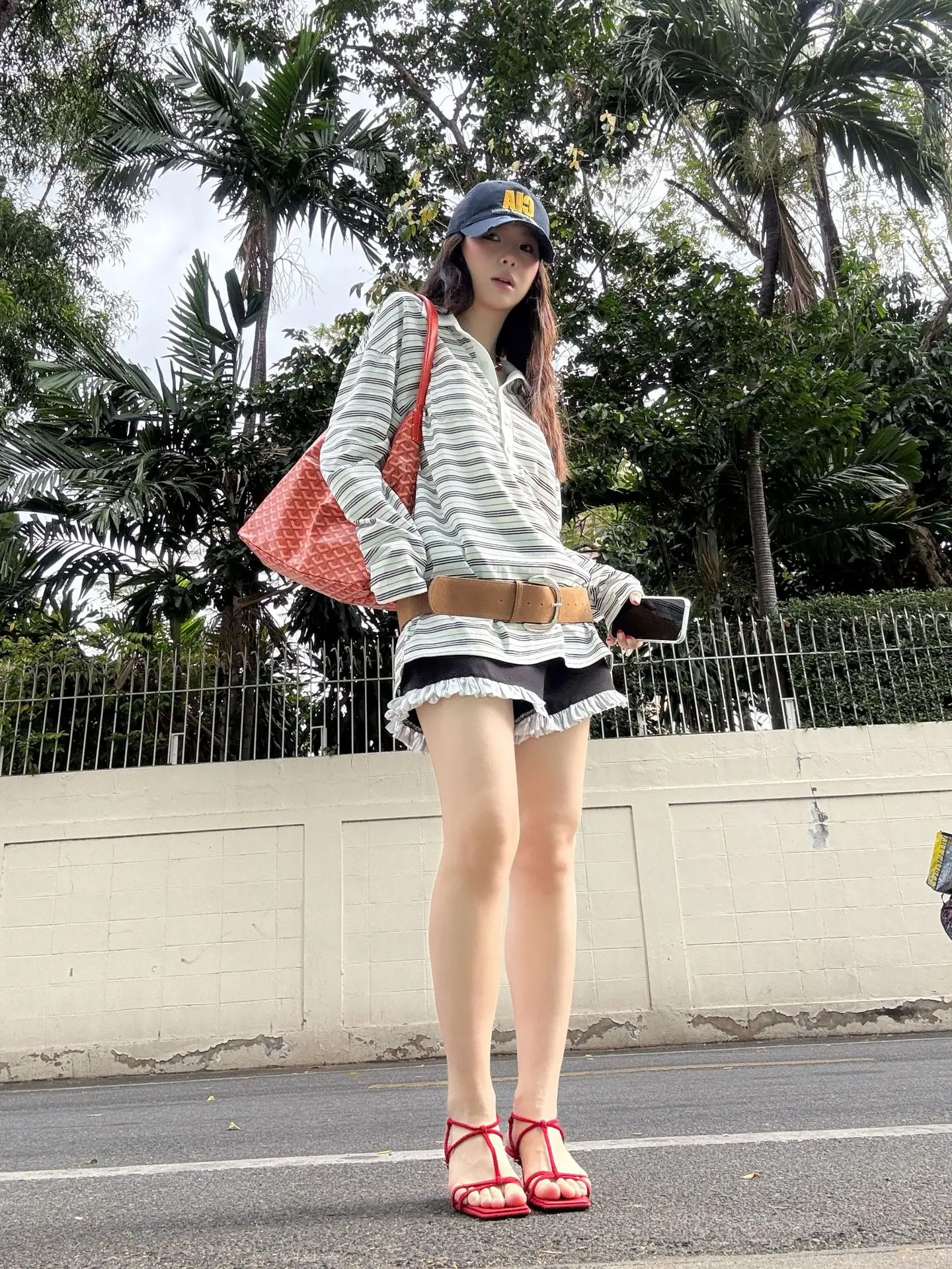 White Strappy Streetwear with Belt & Boots — feature 6