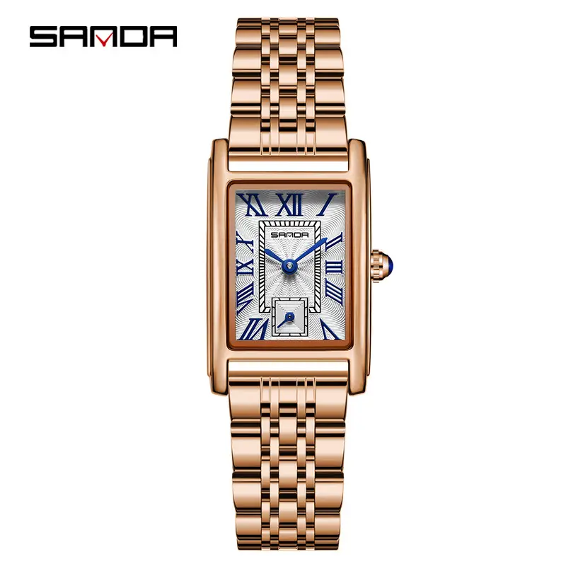Sanda Square Women's Quartz Watch Roman Plate Waterproof - Image 11