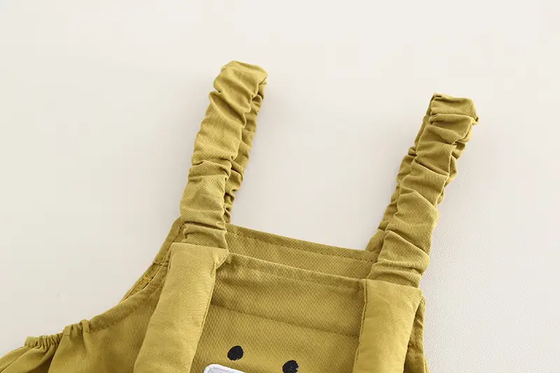 Boys & Girls 2-Piece Brown T-Shirt Suspenders Set Summer 2025 — feature 13