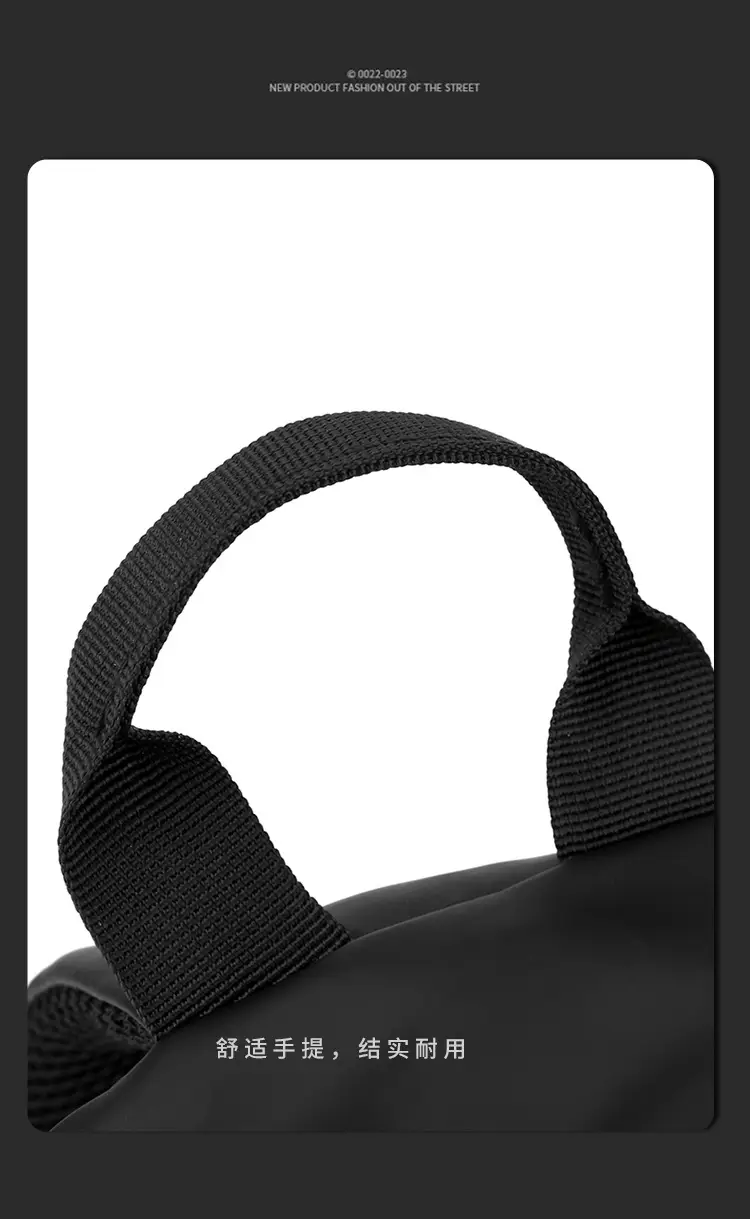 Men's Waterproof Crossbody Bag Black Sports Cycling — feature 29