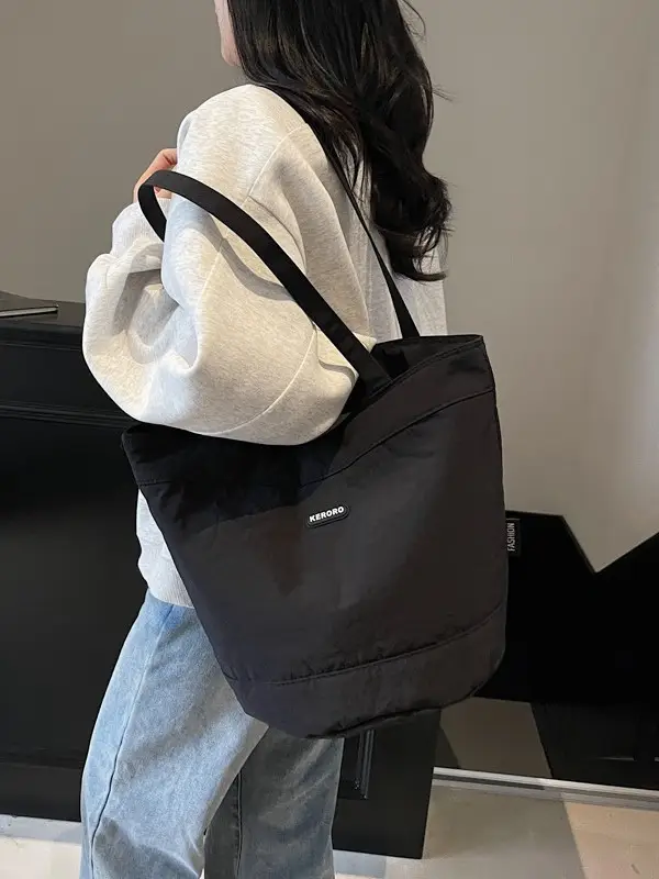 Women Black Shoulder Bag Spring Summer 2025