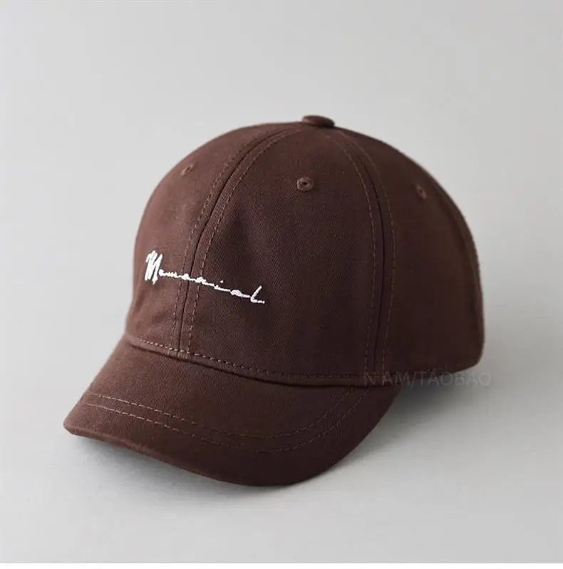 2025 Japanese Style Baseball Cap Grey Retro Big Head — feature 3