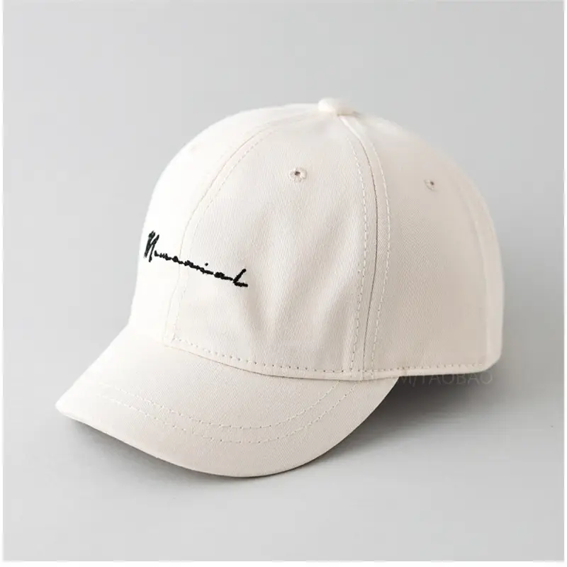 2025 Japanese Style Baseball Cap Grey Retro Big Head