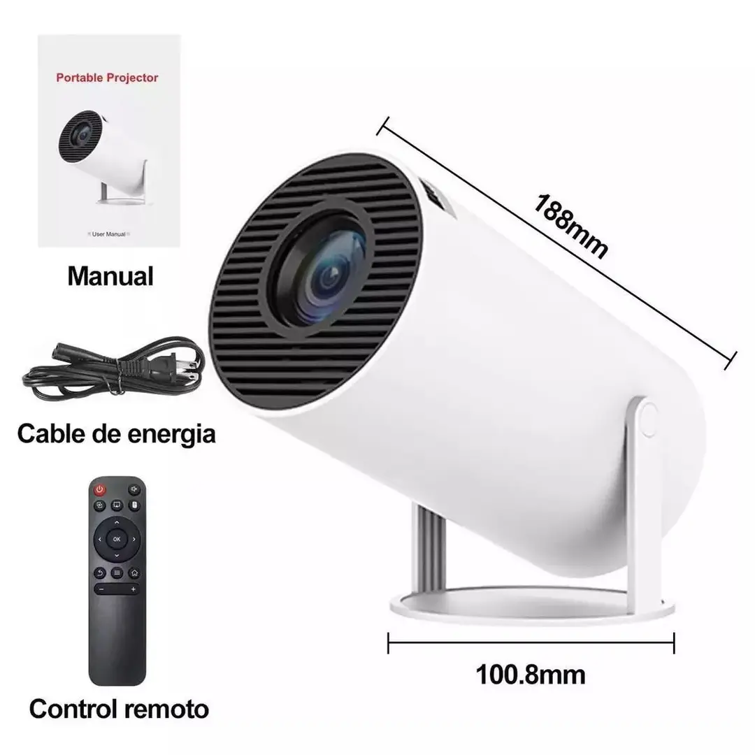 Super Factory Hy300 Portable Smart Projector 720P H713 Android 11 Lcd Projector Support Hd
