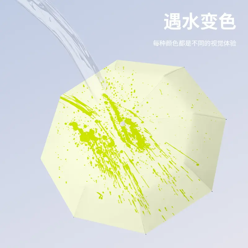 Color-Changing Umbrella with Ink Splash Effect - Image 10