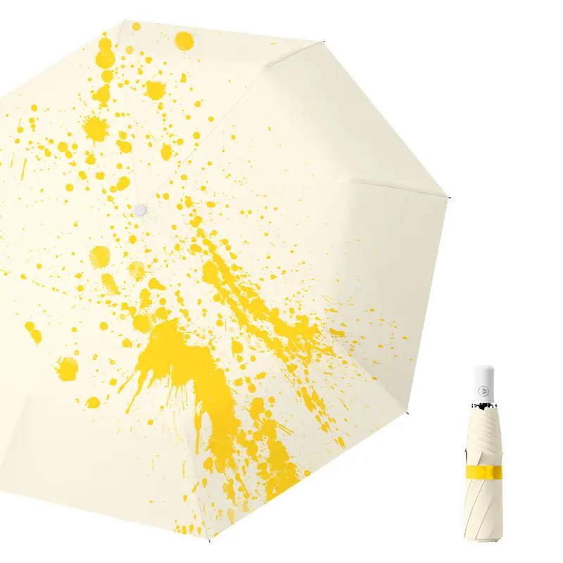Color-Changing Umbrella with Ink Splash Effect - Image 2