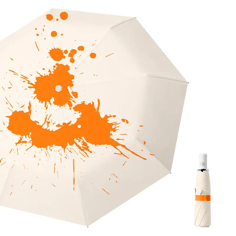 Color-Changing Umbrella with Ink Splash Effect - Image 3