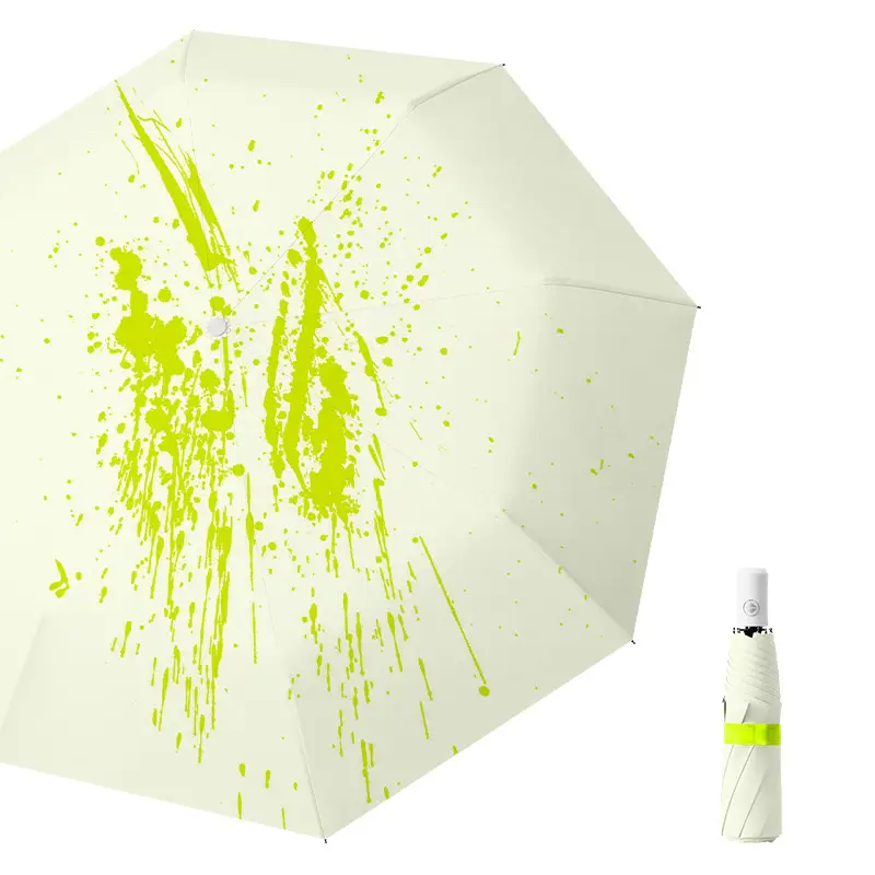Color-Changing Umbrella with Ink Splash Effect - Image 5