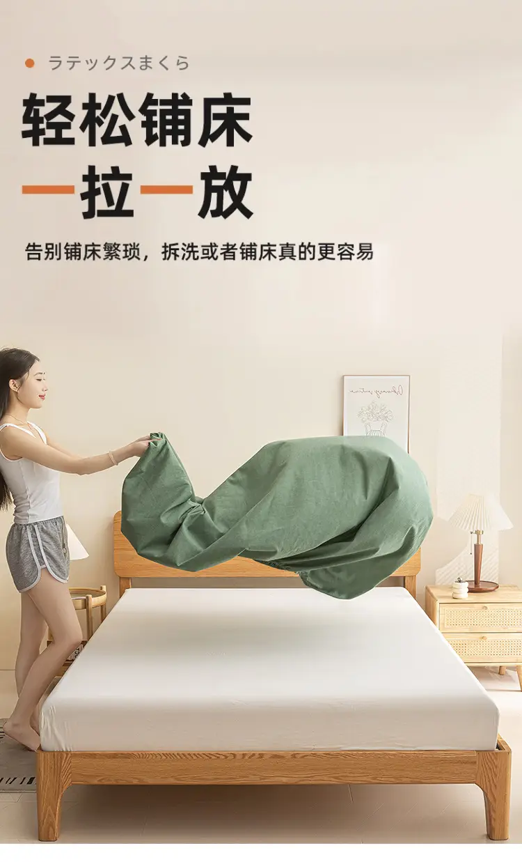 A Pure Cotton Fitted Bed Sheets Single Piece Thickeneded 100 Cotton Mattress Protector Bed Sheets Bed Cover Student Dormitory Universal for All Seasons — feature 11