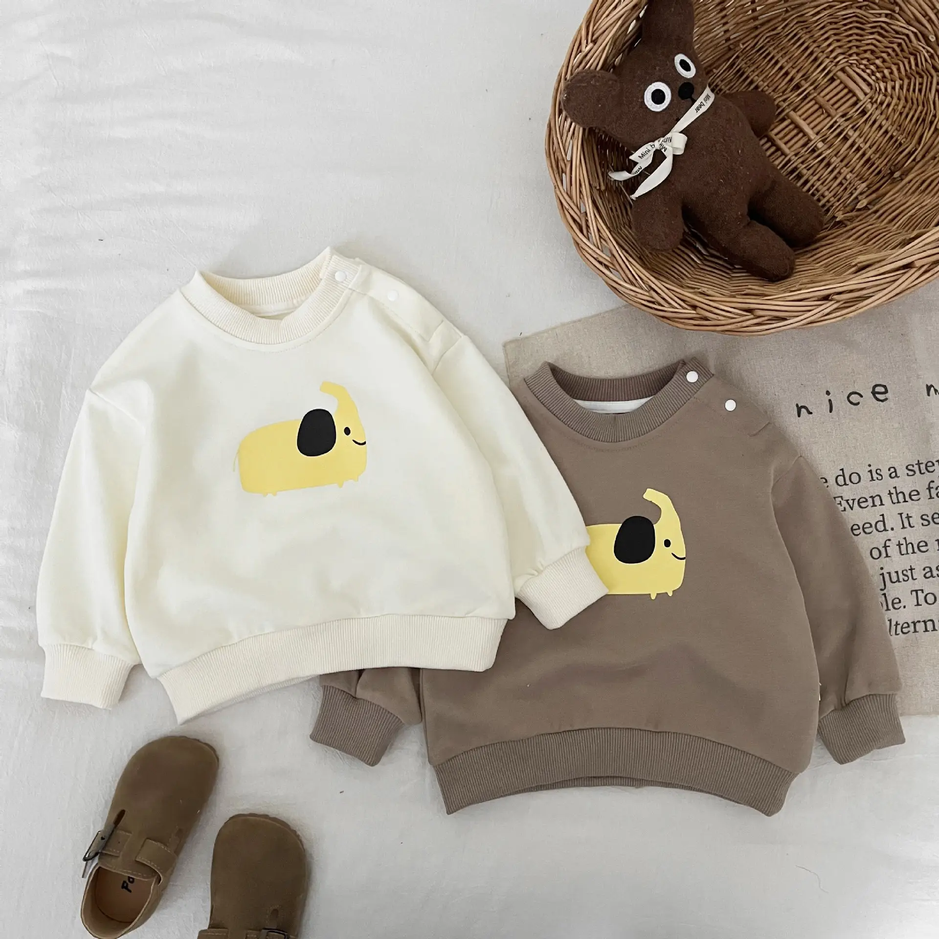 Boys Sweatshirt Cartoon Print Long Sleeve Spring 2025