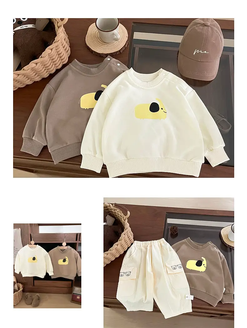 Boys Sweatshirt Cartoon Print Long Sleeve Spring 2025 — feature 7