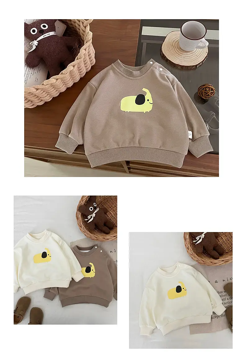 Boys Sweatshirt Cartoon Print Long Sleeve Spring 2025 — feature 8