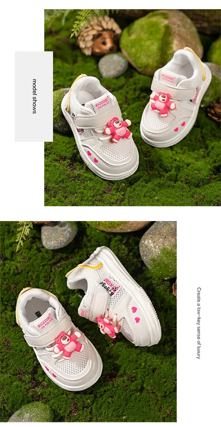 AliExpress Shoes Spring and Autumn Baby Soft Sole Toddler Shoes 1-3 Years Old Children's Shoes Men's and Children's Breathable Cool Cloth Shoes Cross-border — feature 11