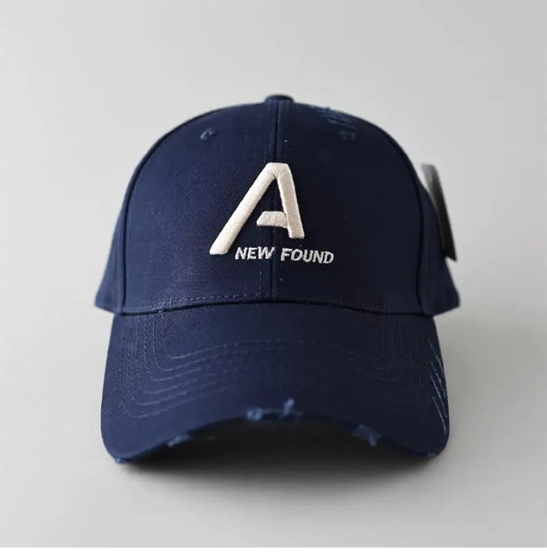 Women's Red A Letter Embroidered Baseball Cap — feature 10