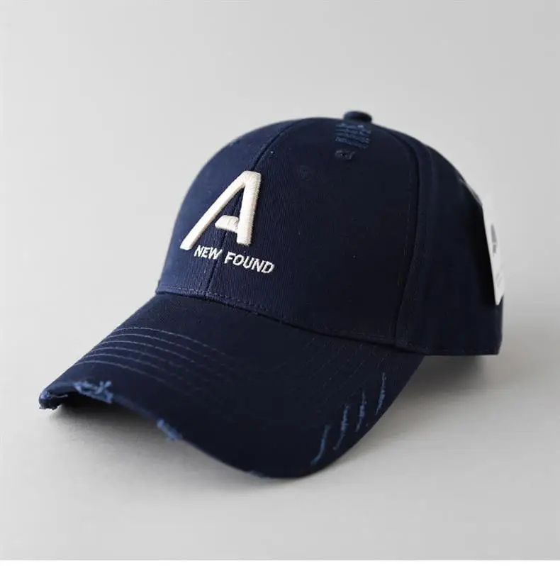 Women's Red A Letter Embroidered Baseball Cap — feature 6