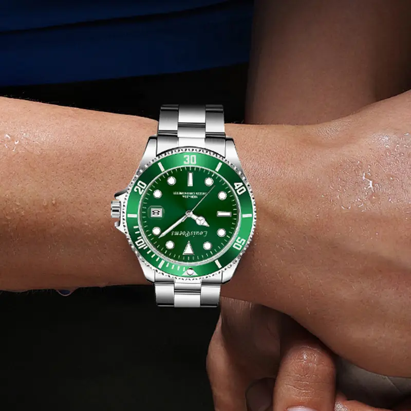 Green Water Ghost Series Men's Quartz Watch - Image 3