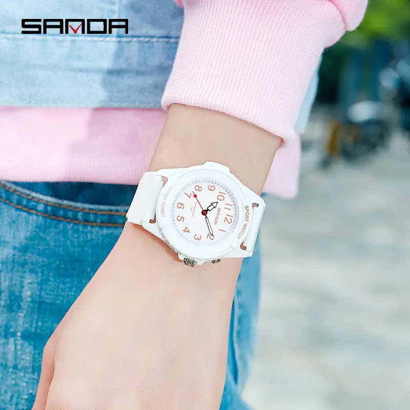 Luminous Purple Sport Watch for Men Women Waterproof Quartz - Image 10