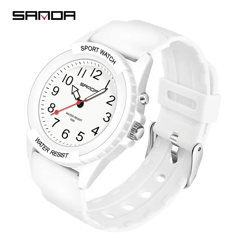 Luminous Purple Sport Watch for Men Women Waterproof Quartz - Image 3