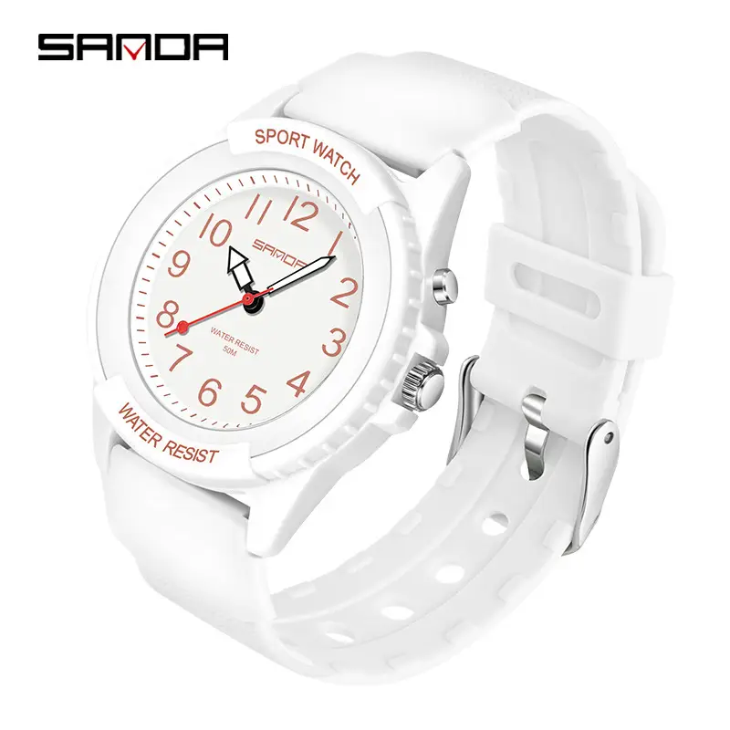 Luminous Purple Sport Watch for Men Women Waterproof Quartz - Image 4