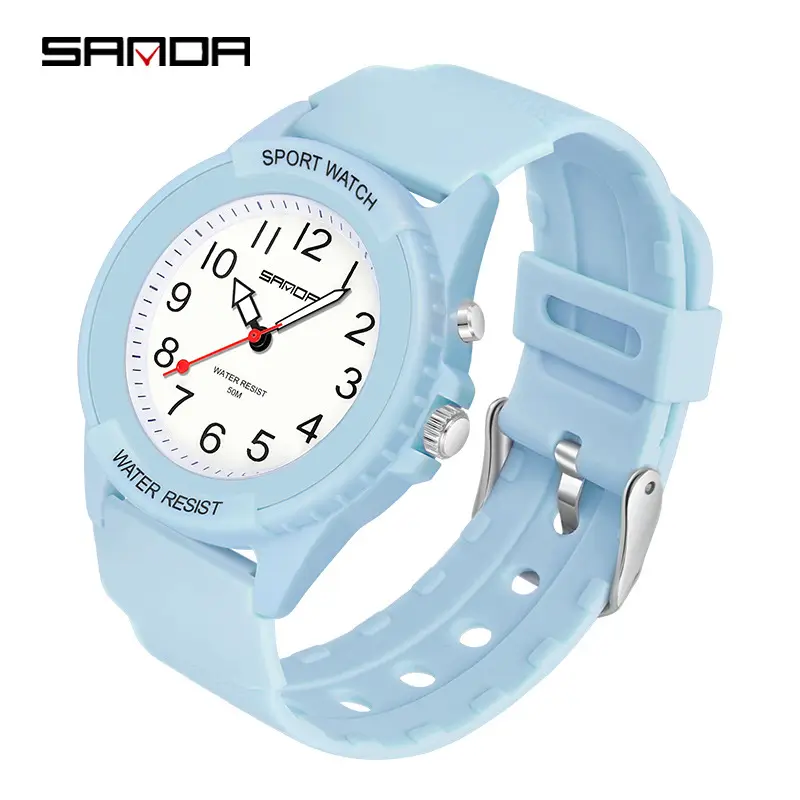 Luminous Purple Sport Watch for Men Women Waterproof Quartz - Image 8
