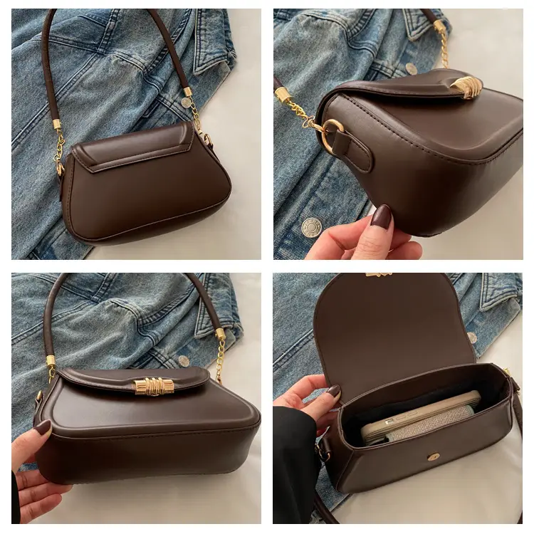Black Korean Style Shoulder Bag for Women — feature 7