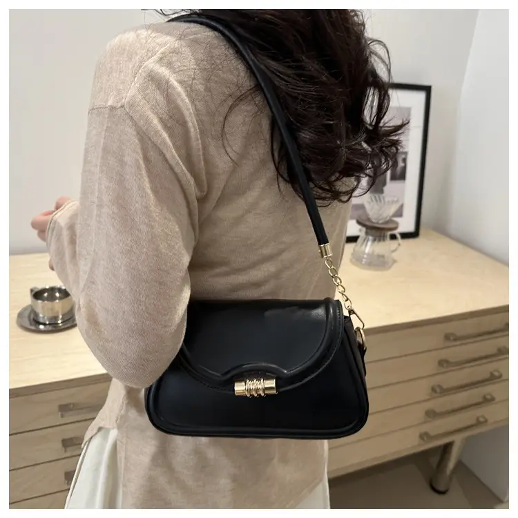 Black Korean Style Shoulder Bag for Women — feature 9