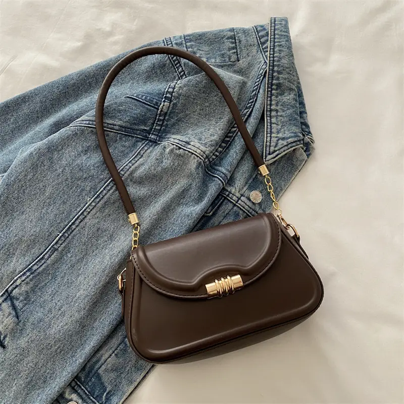 Black Korean Style Shoulder Bag for Women - Image 3