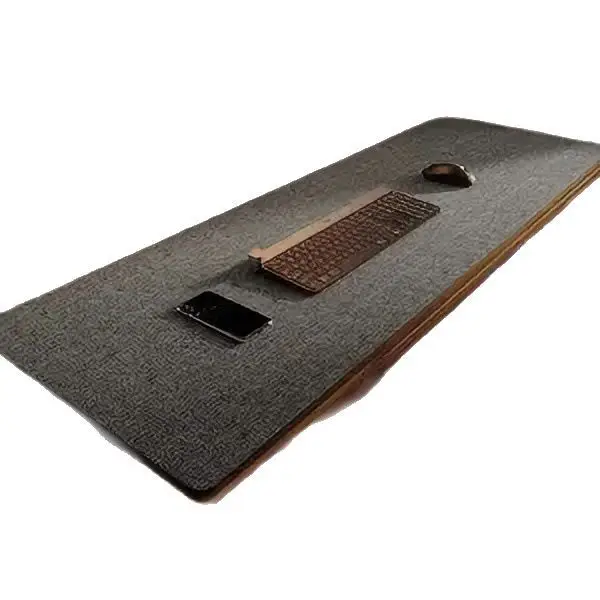 Desk Pad Computer Desk Pad Cotton and Linen Texture Leather Tablecloth Writing Desk Mouse Pad Desk Pad Office Desk Pad Computer Pad - Image 10