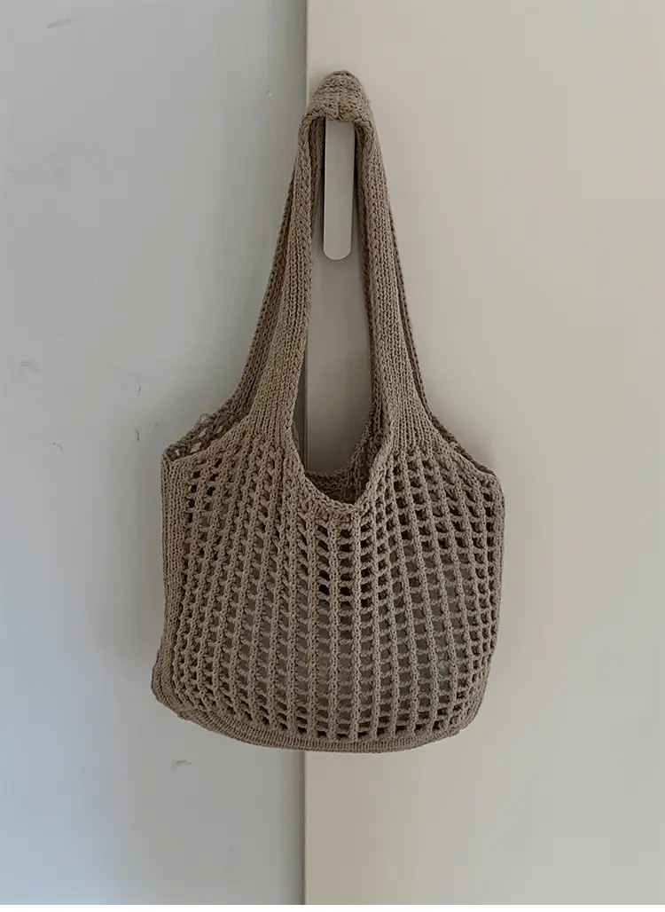 2025 New Knitted Hollow Beach Woven Holiday Bag Large Capacity Tote Bag Bohemian Shoulder Bag — feature 22