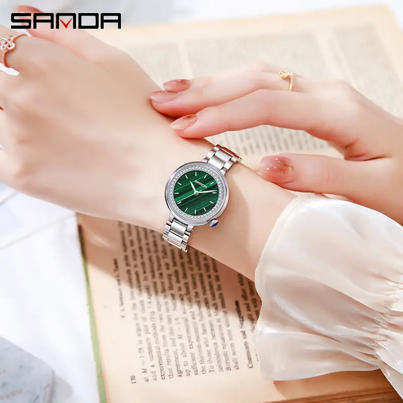 Sanda Exquisite Diamond Encrusted Women's Watch - Image 15