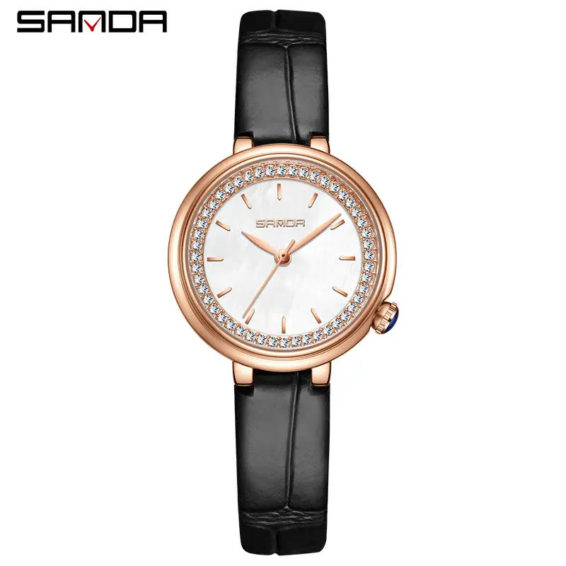 Sanda Exquisite Diamond Encrusted Women's Watch - Image 10