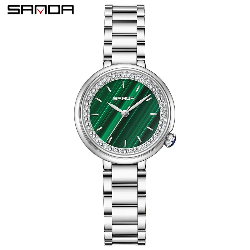 Sanda Exquisite Diamond Encrusted Women's Watch - Image 2