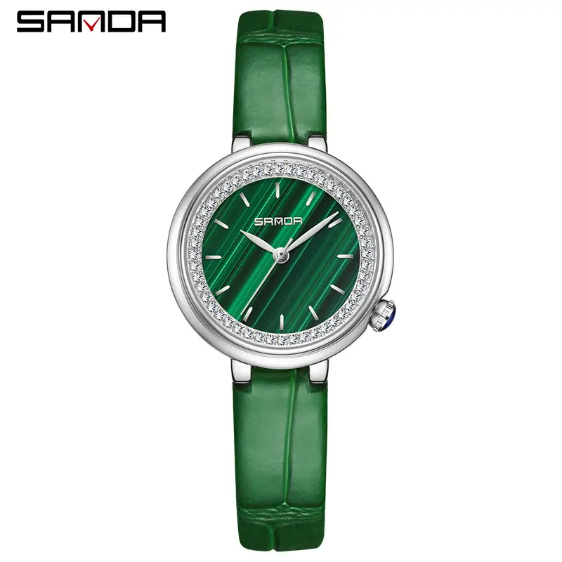 Sanda Exquisite Diamond Encrusted Women's Watch - Image 5