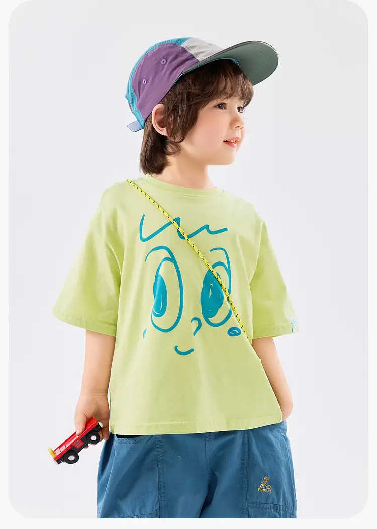 Baby T-shirt Doodle Print Cotton Summer Boys — feature 28