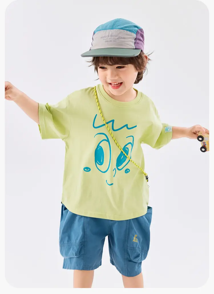Baby T-shirt Doodle Print Cotton Summer Boys — feature 32