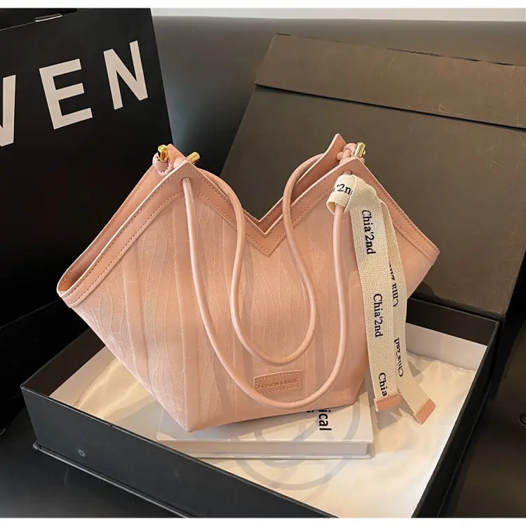 2025 Korean Style Women's White Tan Shoulder Bag — feature 34