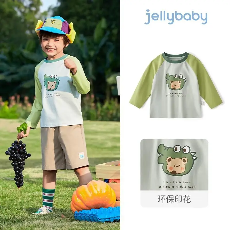 Jerry Baby Boys Long Sleeve Cartoon Top 2026 Spring Autumn - Image 3