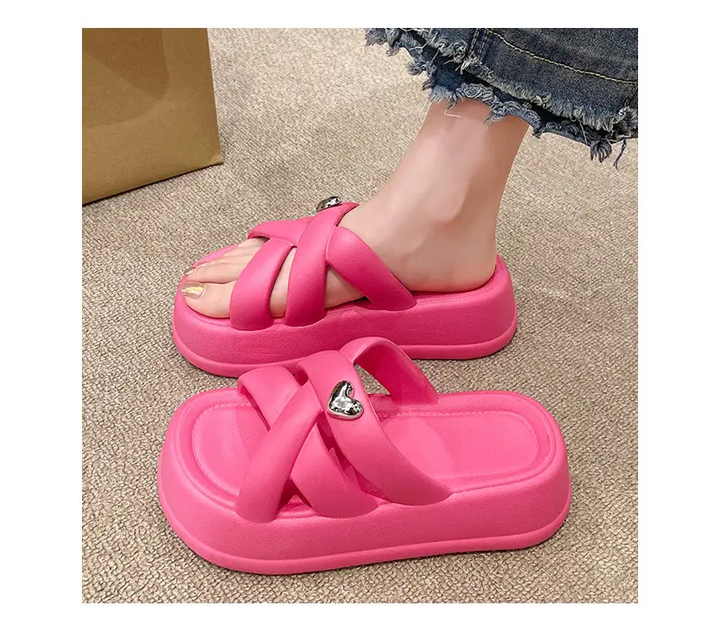 Women's Black EVA Thick Sole Sandals Summer — feature 19